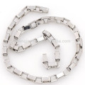 Le prix de l&#39;usine le plus récent collier des modèles en acier inoxydable bon marché à chaîne longue pour fabriquer des bijoux